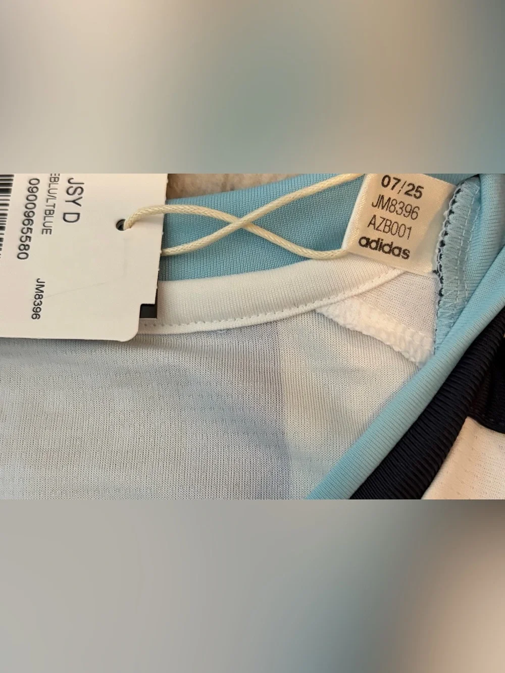Adidas Official Argentina 2026 Team JM8396 Mac Allister #20 Jersey Men’s Sz: L
